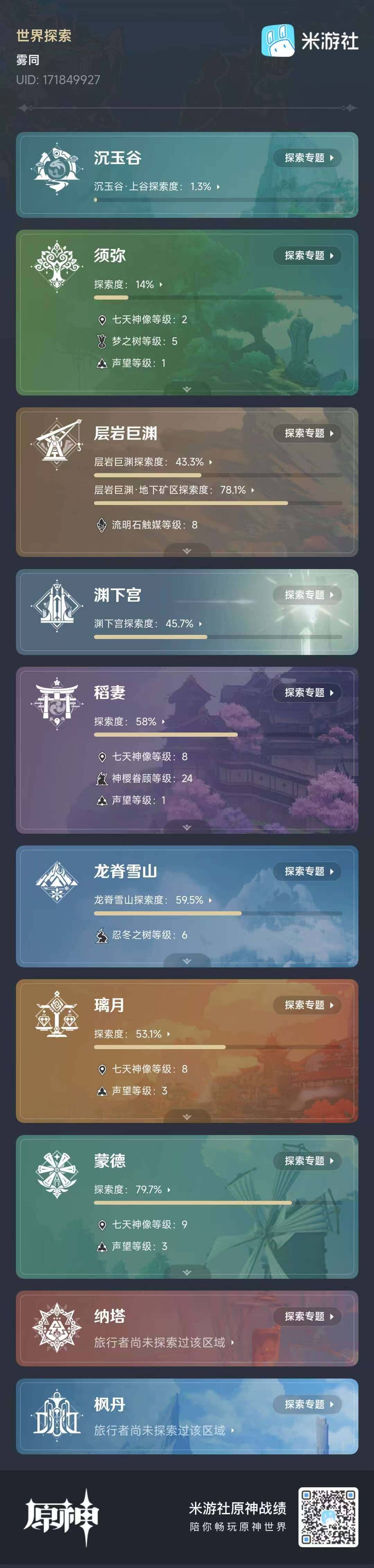 YSEY33586原神账号详情图9 YSEY33586原神账号详情图9
