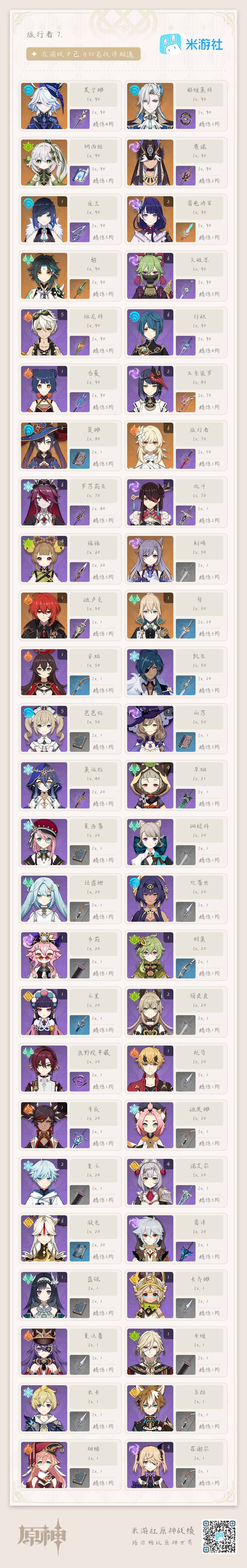 YSEY33583原神账号详情图6 YSEY33583原神账号详情图6