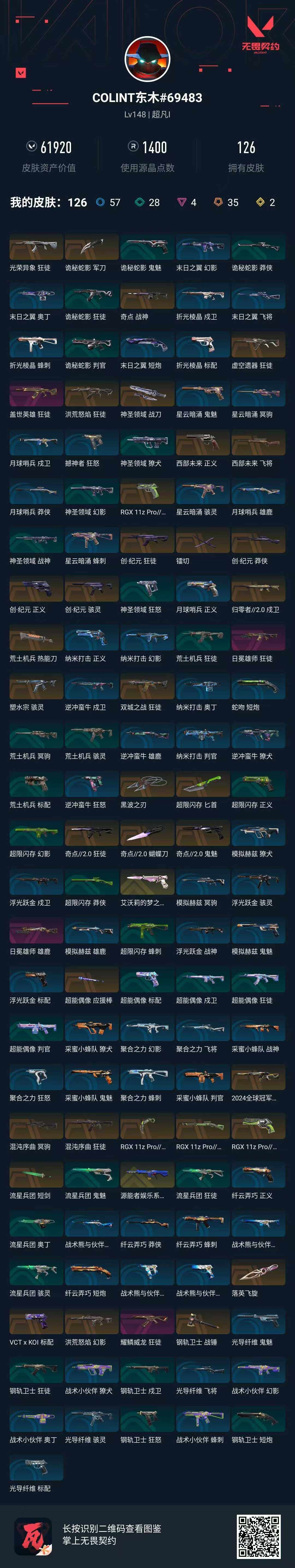WWQEY35614无畏契约账号详情图2