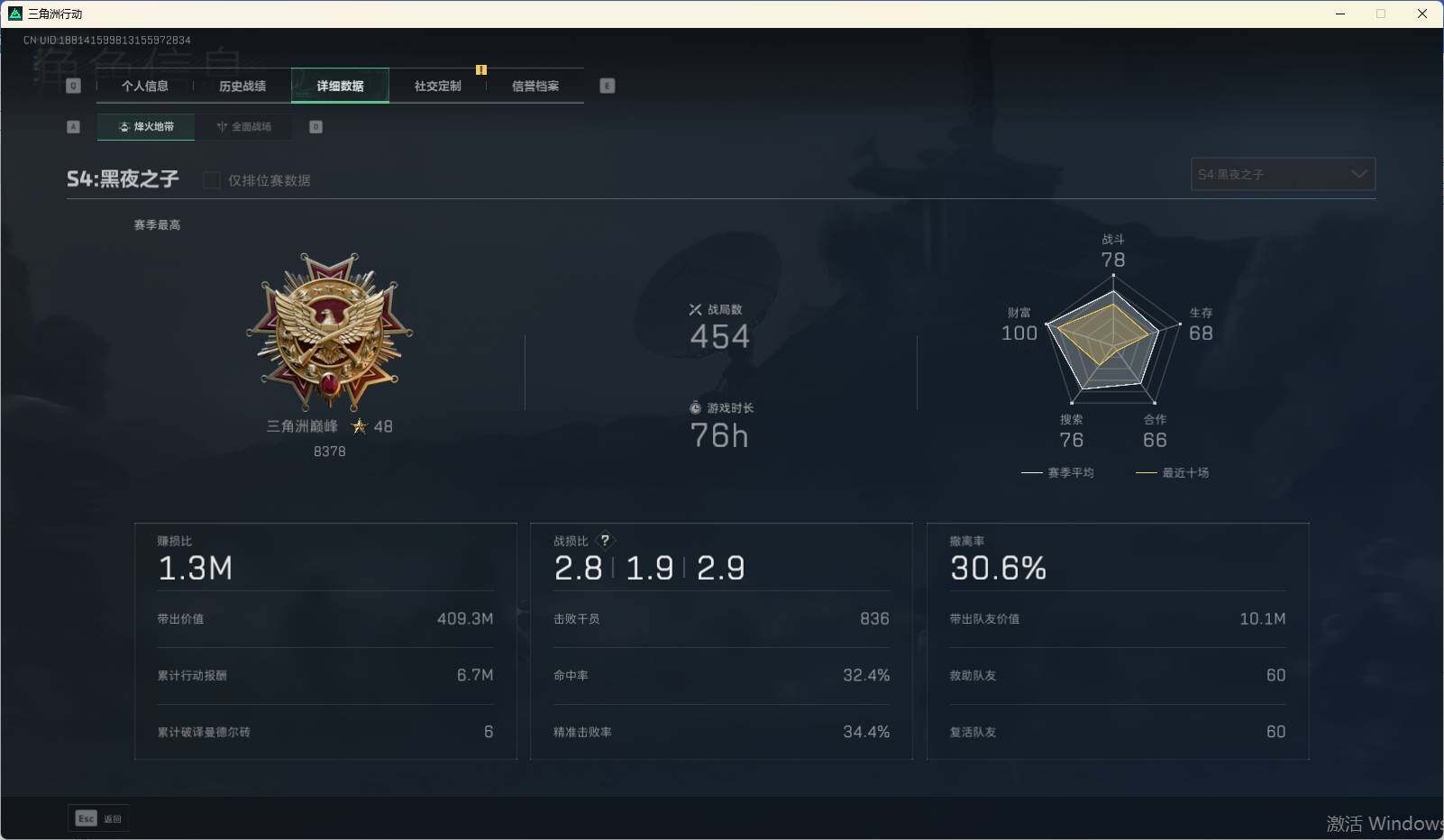 SJZEY35842三角洲行动账号详情图2