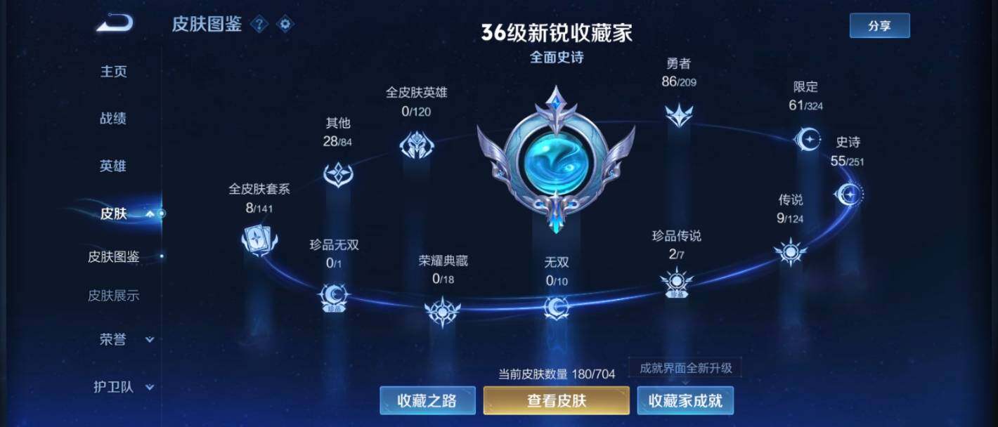 WZ033161628王者荣耀账号详情图8 WZ033161628王者荣耀账号详情图8