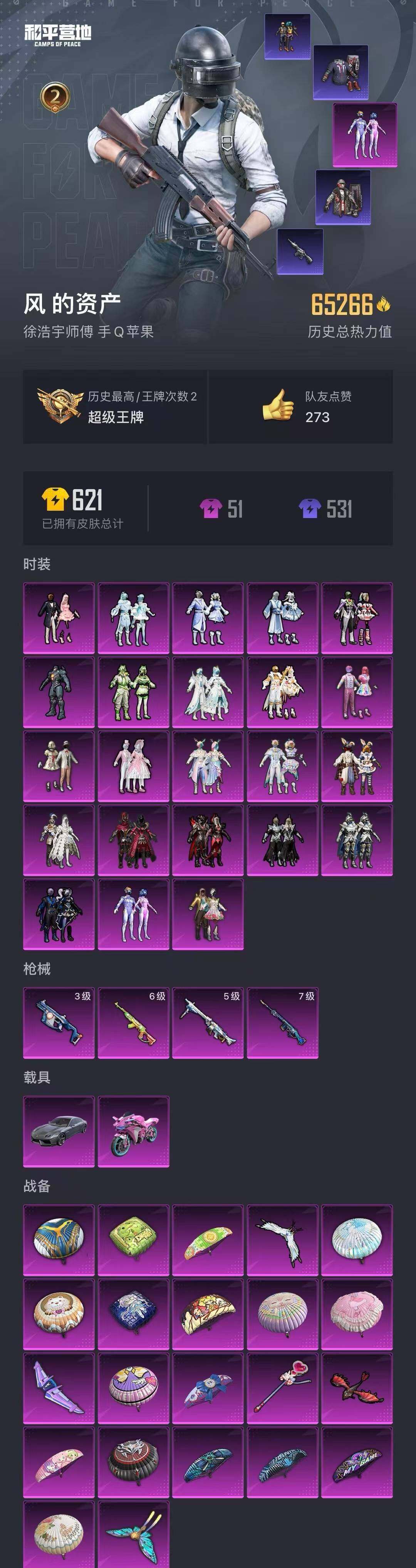 HPQM3397347和平精英账号详情图8 HPQM3397347和平精英账号详情图8