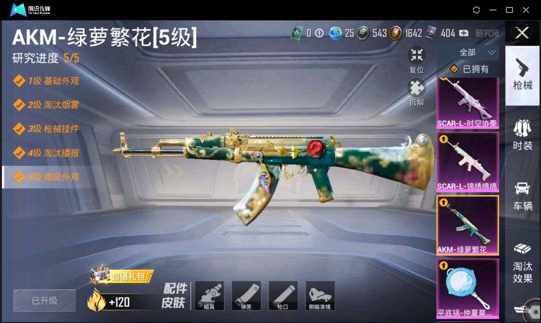 HPLE3269222和平精英账号详情图14 HPLE3269222和平精英账号详情图14