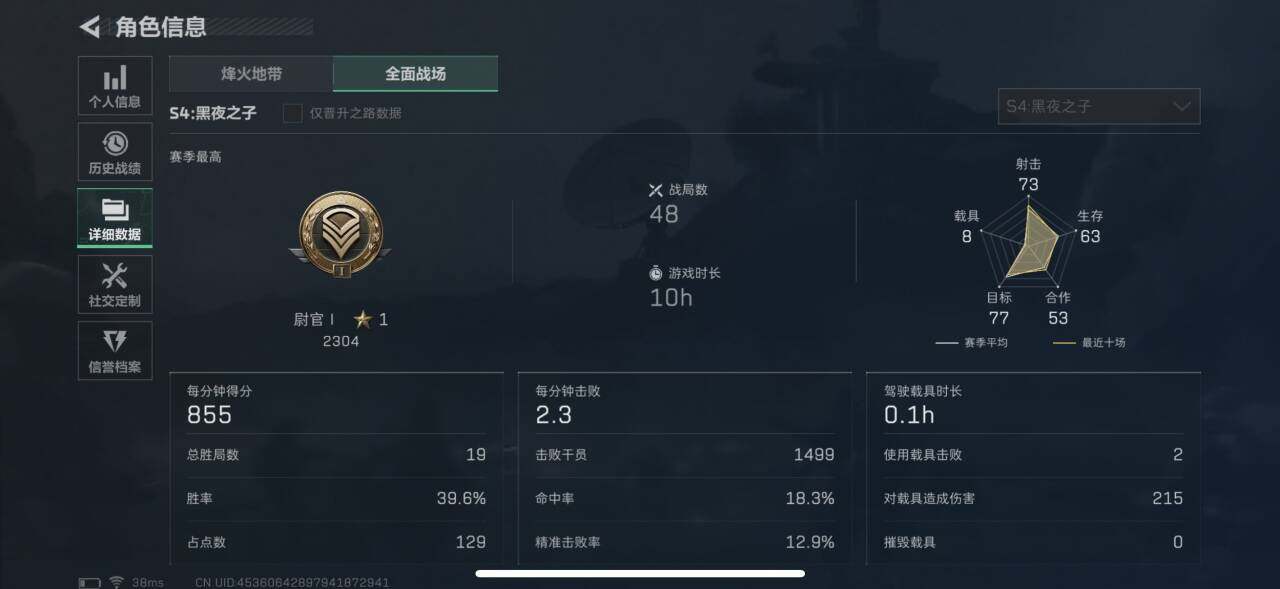 SJZEY36136三角洲行动账号详情图2 SJZEY36136三角洲行动账号详情图2