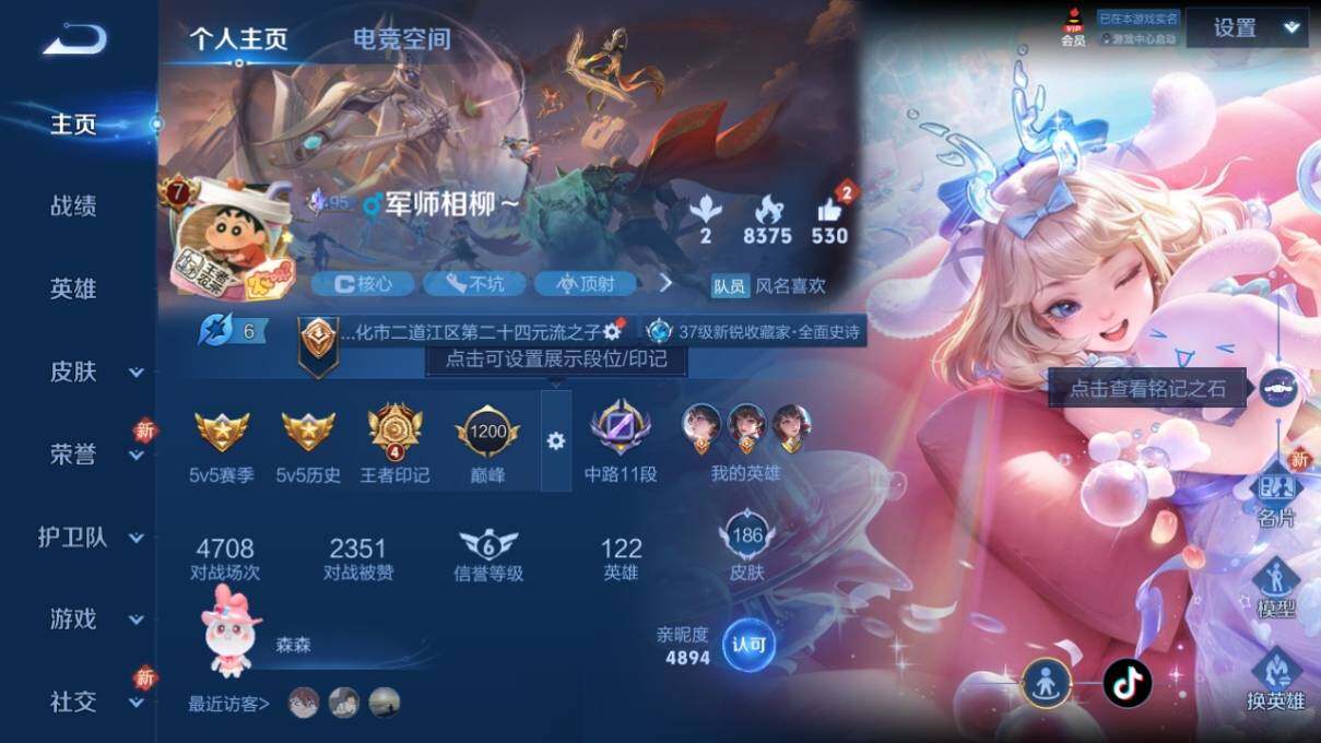 WZ033164044王者荣耀账号详情图6 WZ033164044王者荣耀账号详情图6