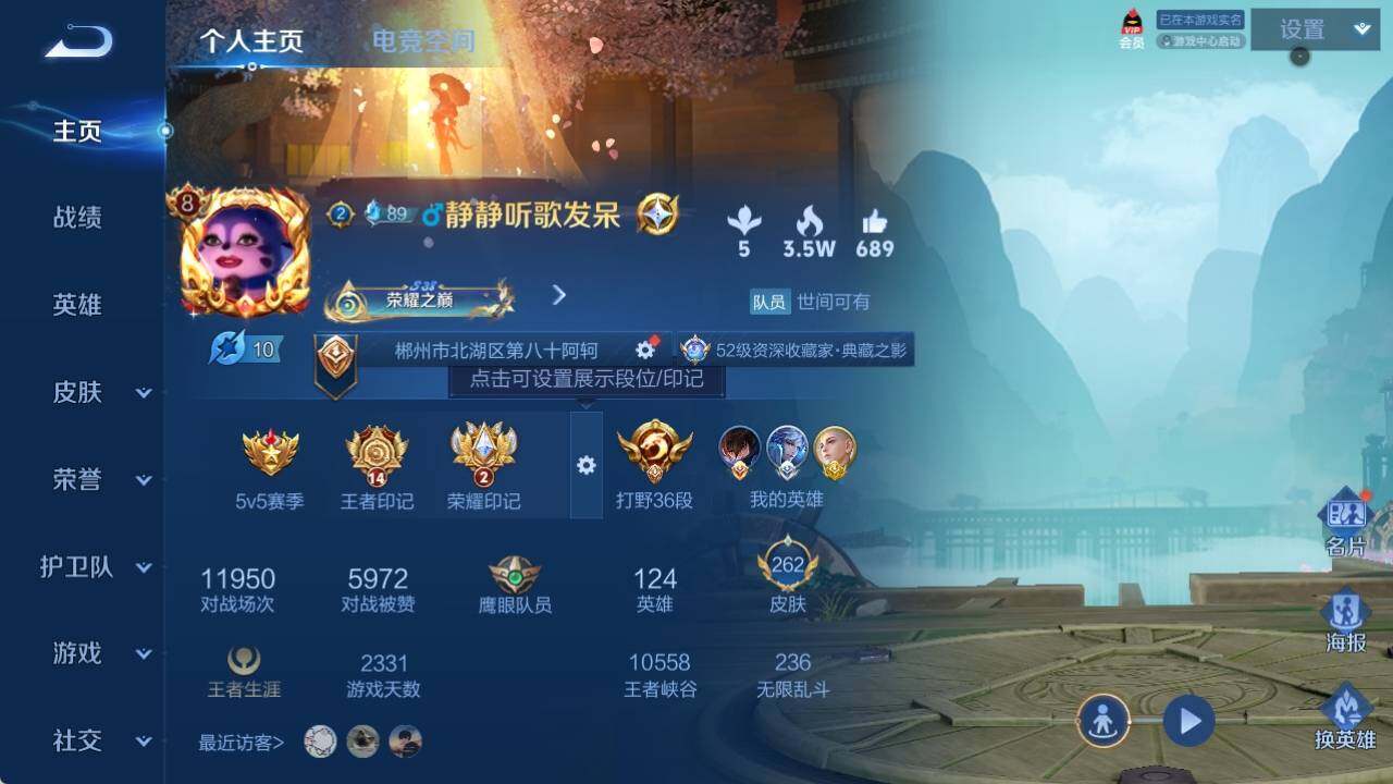 WZ033164037王者荣耀账号详情图6 WZ033164037王者荣耀账号详情图6