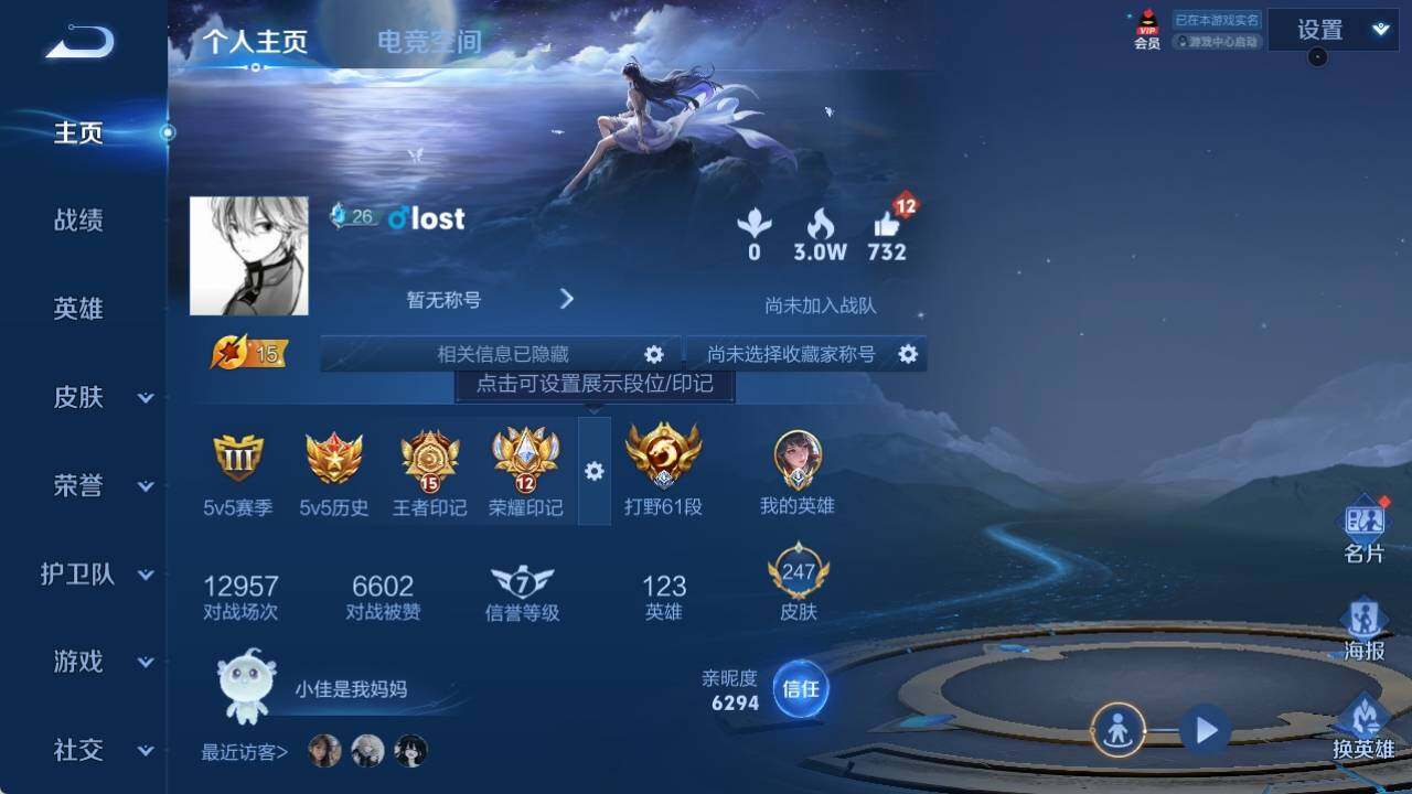 WZ033164033王者荣耀账号详情图6 WZ033164033王者荣耀账号详情图6