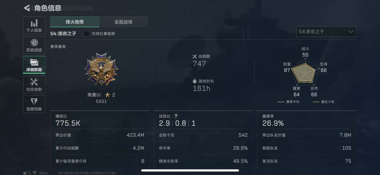 SJZEY36162三角洲行动账号详情图17 SJZEY36162三角洲行动账号详情图17
