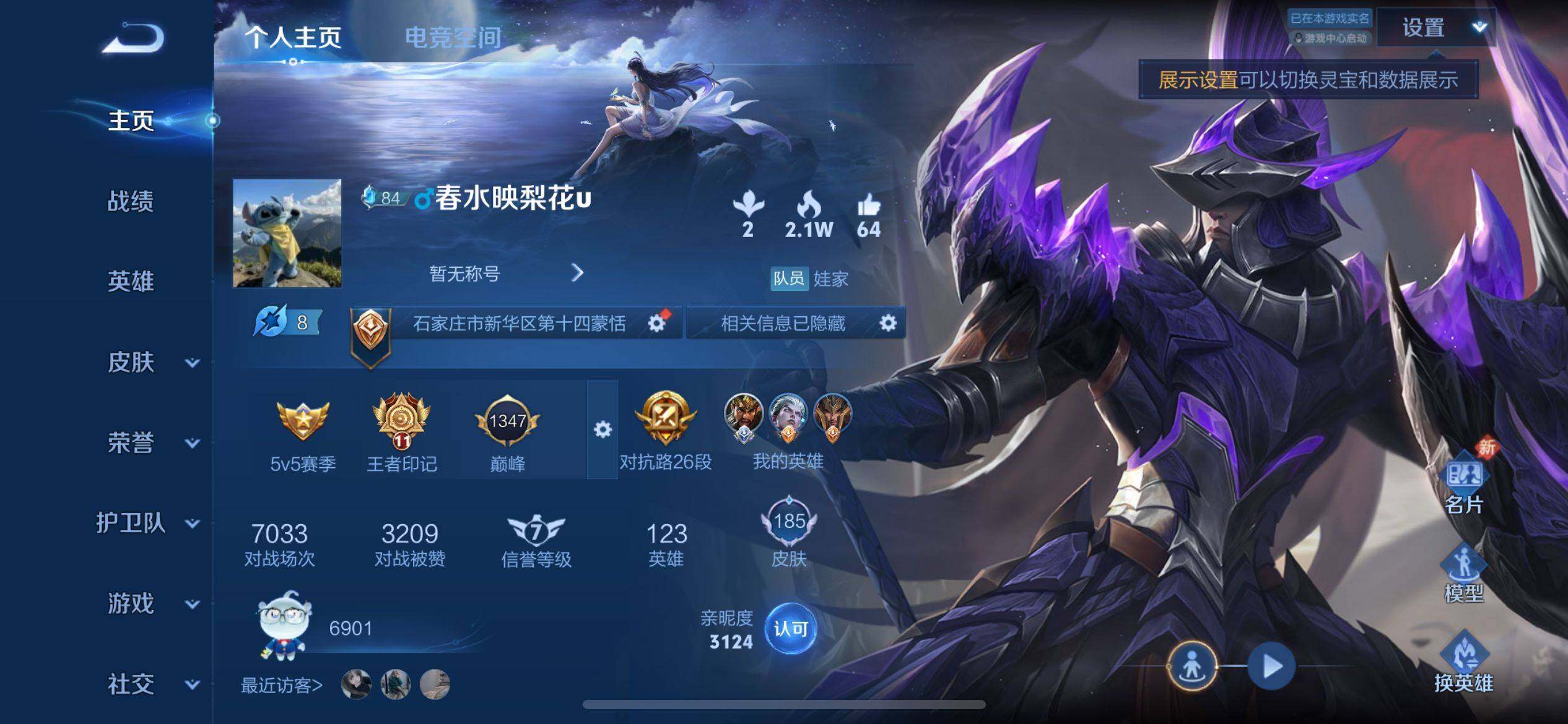 WZ033164767王者荣耀账号详情图6 WZ033164767王者荣耀账号详情图6