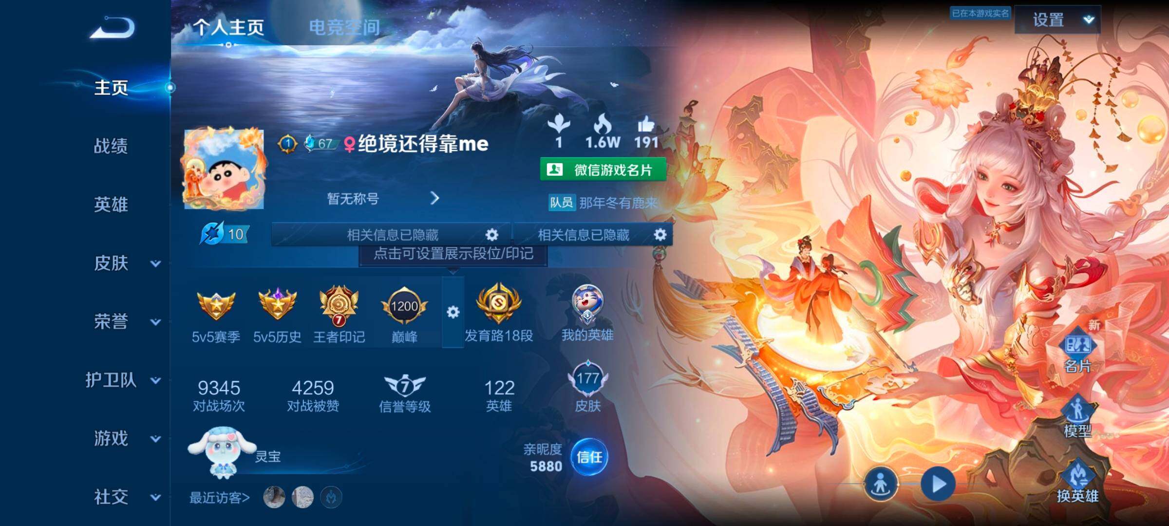 WZ033164766王者荣耀账号详情图10 WZ033164766王者荣耀账号详情图10