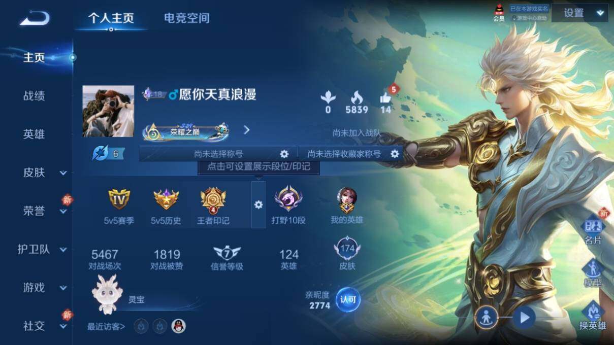 WZ033164885王者荣耀账号详情图5 WZ033164885王者荣耀账号详情图5