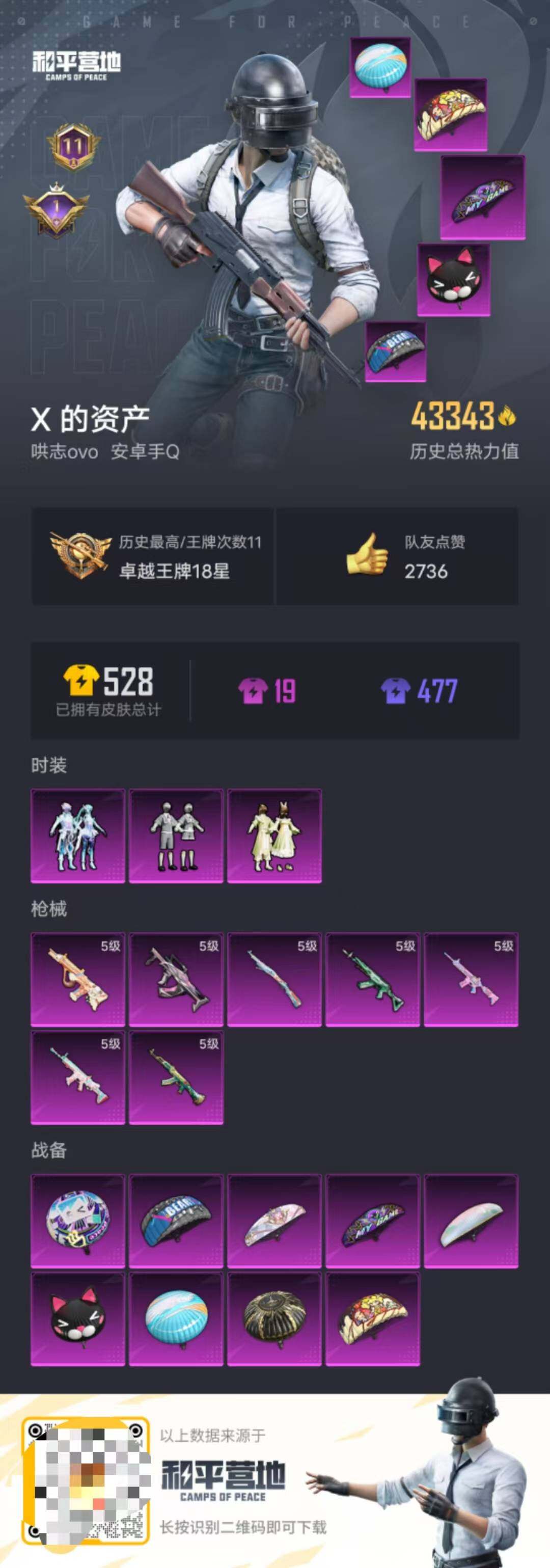 HPQM3427266和平精英账号详情图8 HPQM3427266和平精英账号详情图8