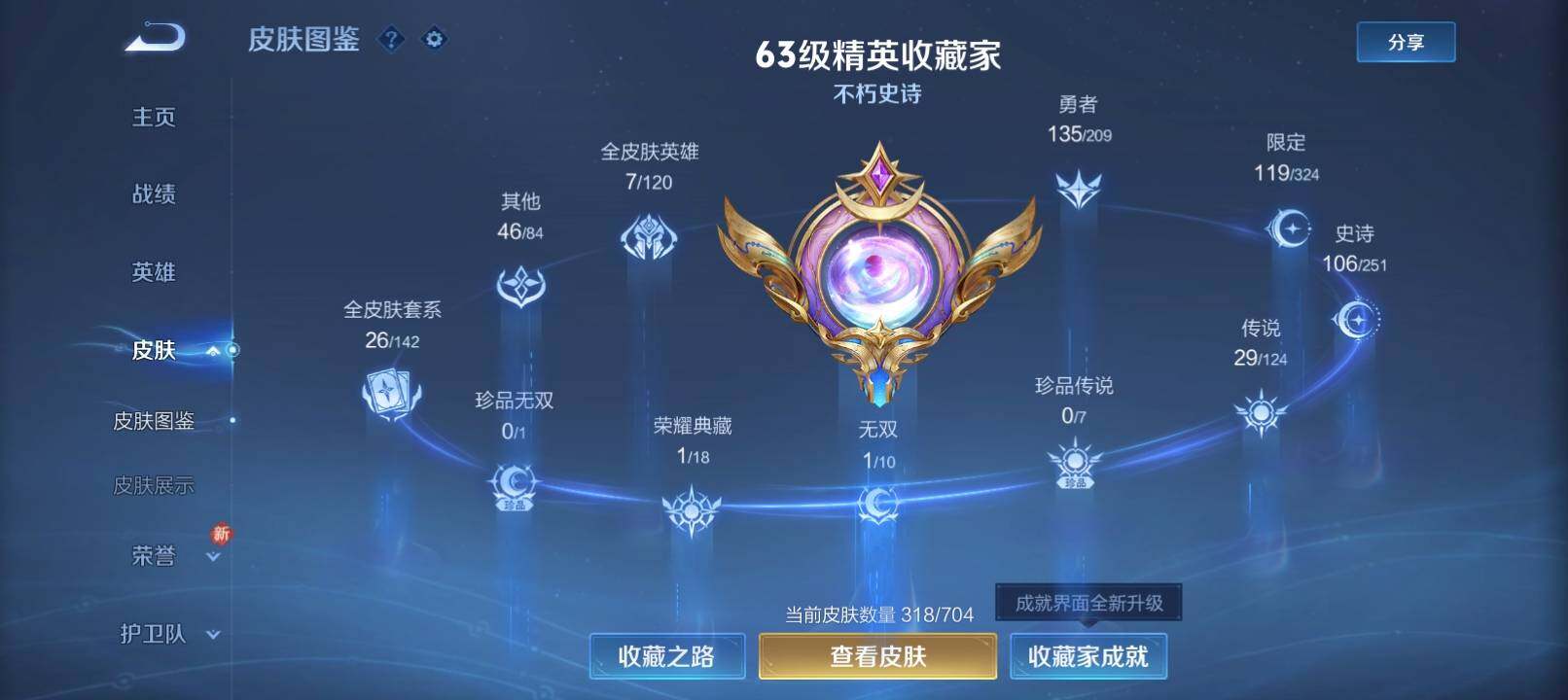 WZXS3178988王者荣耀账号详情图2 WZXS3178988王者荣耀账号详情图2