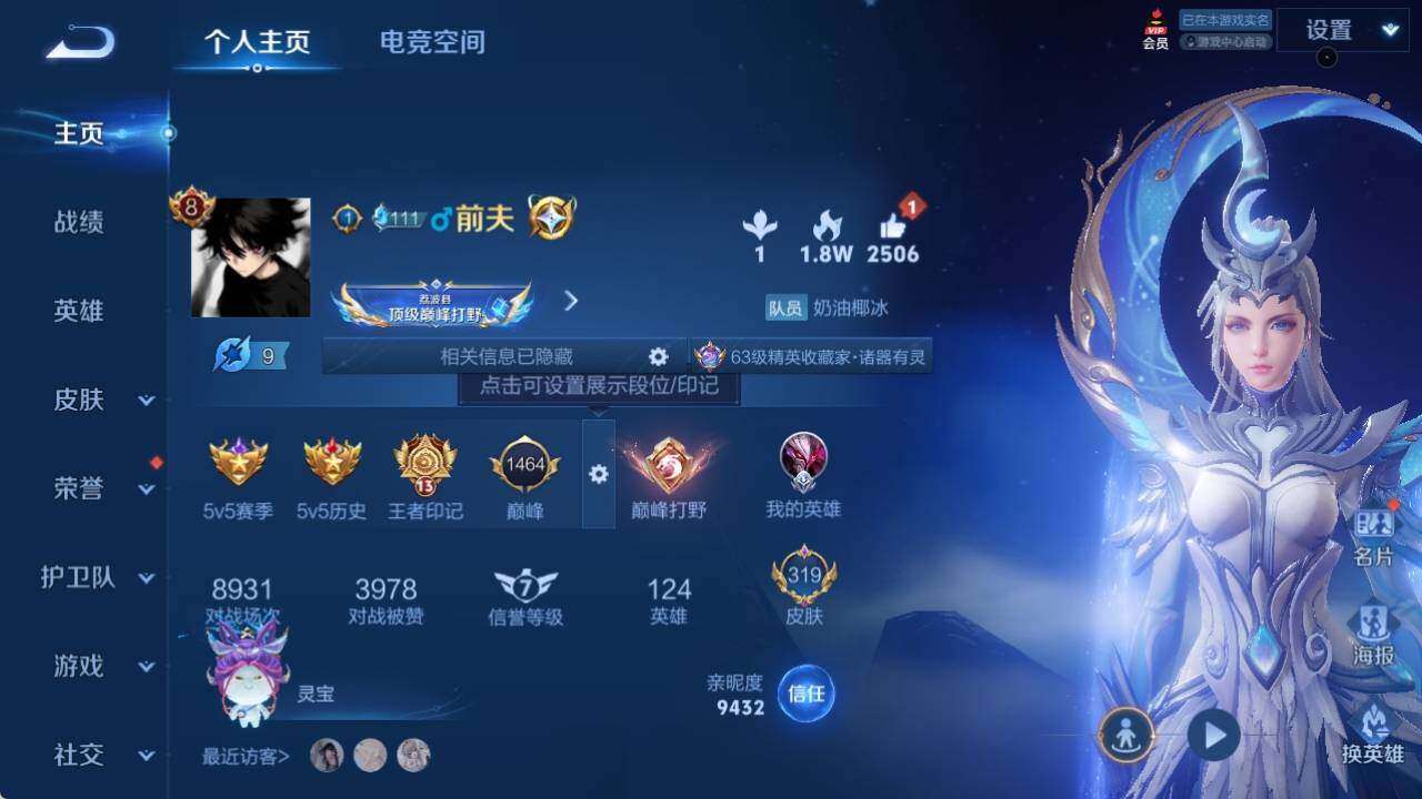 WZ033166608王者荣耀账号详情图13 WZ033166608王者荣耀账号详情图13