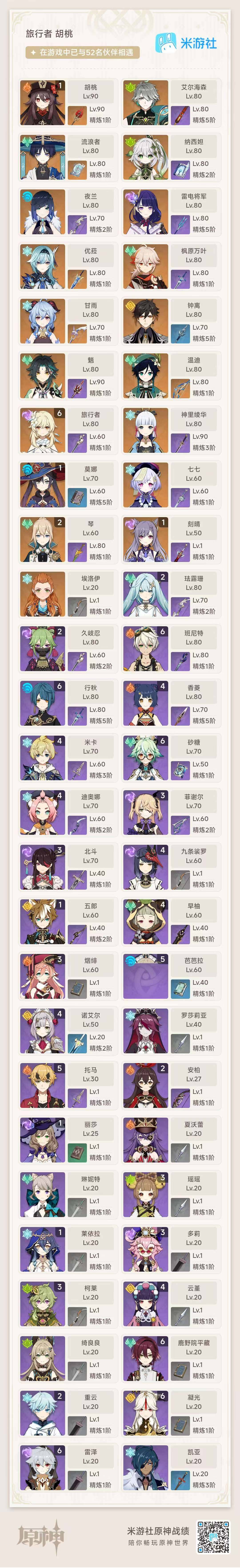 YSEY33924原神账号详情图11 YSEY33924原神账号详情图11
