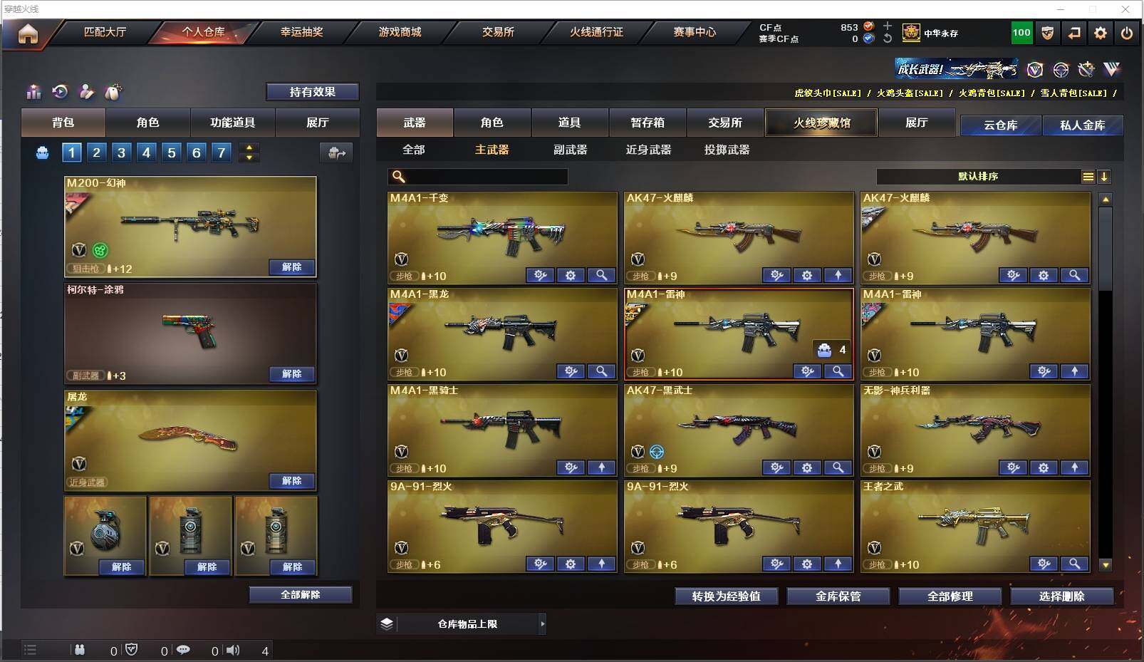CFXS315920穿越火线账号详情图7 CFXS315920穿越火线账号详情图7