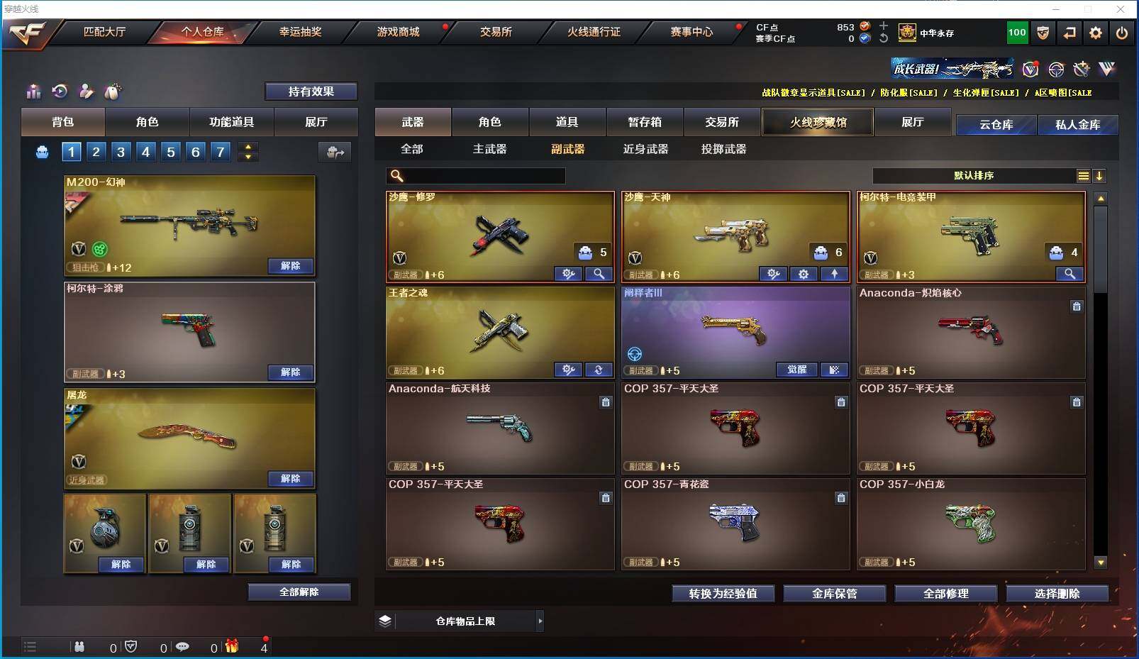 CFXS315920穿越火线账号详情图17 CFXS315920穿越火线账号详情图17