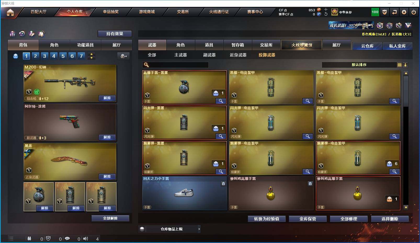 CFXS315920穿越火线账号详情图19 CFXS315920穿越火线账号详情图19