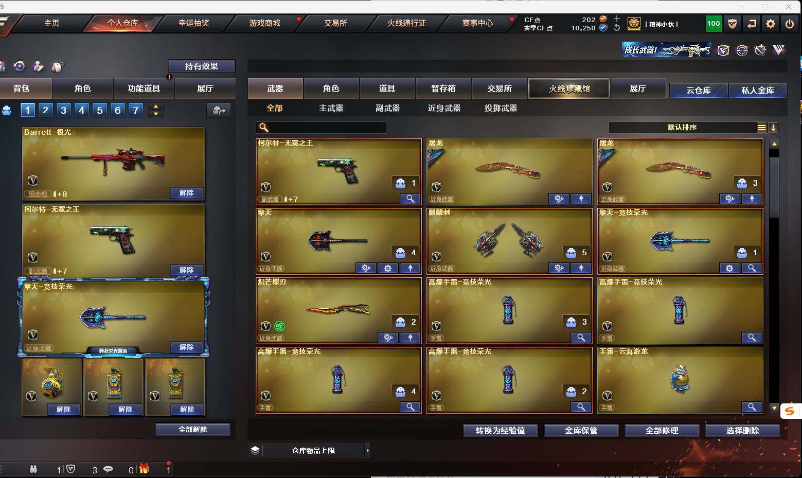 【CFC28】29V/102级/荣耀元首/6王者/4英雄/QBZ03-金色蔷薇/M200-幻神/M200-竞技荣光/炽芒蝶刃/幻神-电流骇客 皮肤/QBZ03-CFS2024 皮肤/王者-魅影/电竞