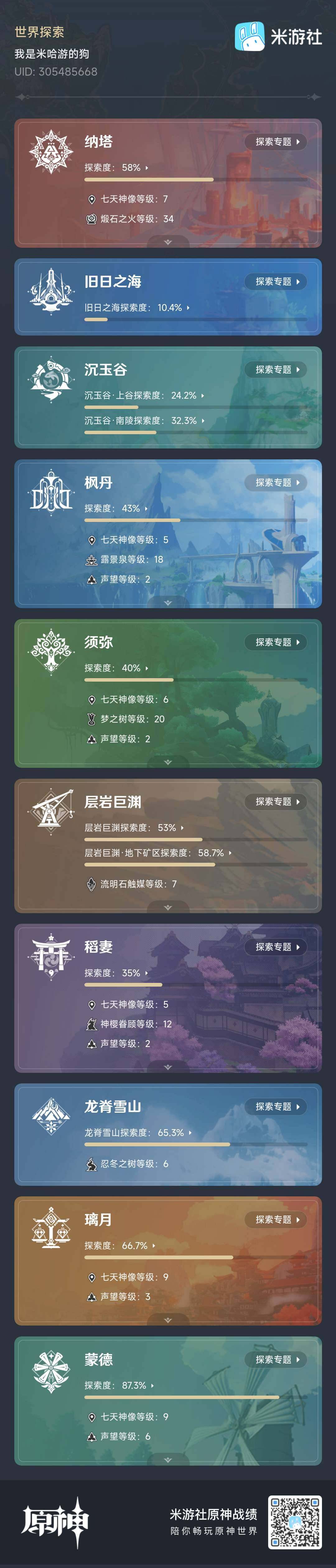 YSEY33953原神账号详情图8 YSEY33953原神账号详情图8