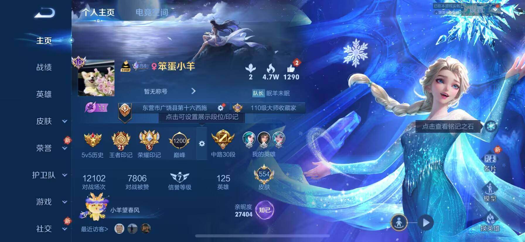 WZ033169898王者荣耀账号详情图21 WZ033169898王者荣耀账号详情图21