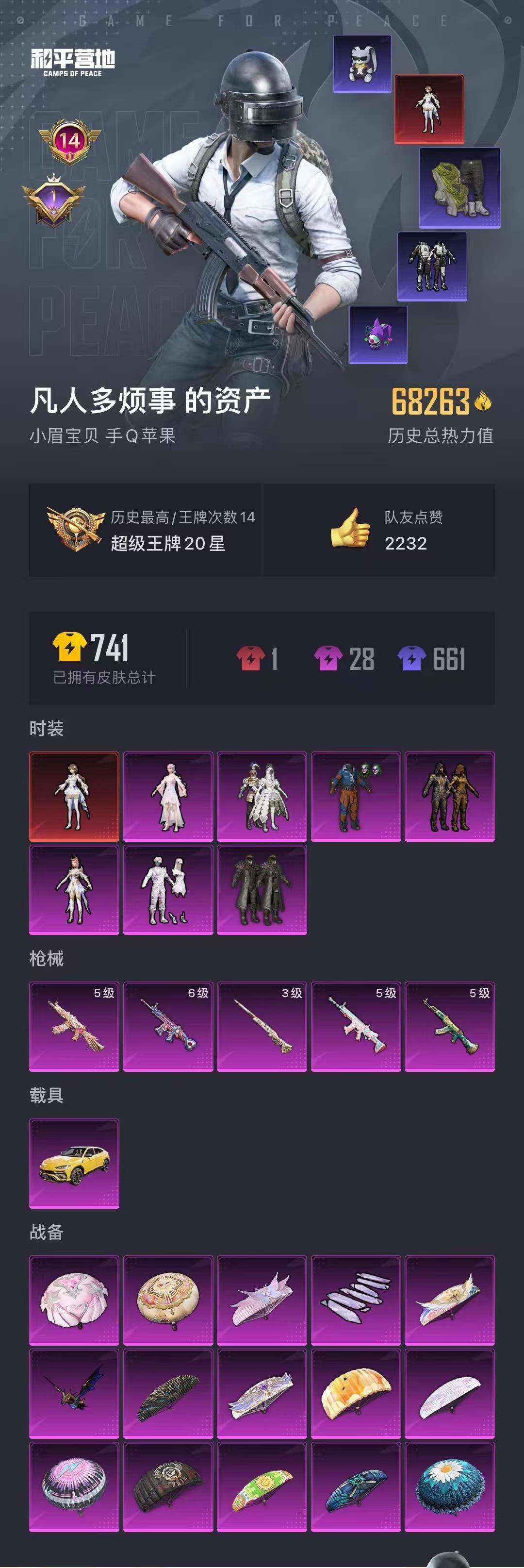 HPYXS3286928和平精英账号详情图16 HPYXS3286928和平精英账号详情图16