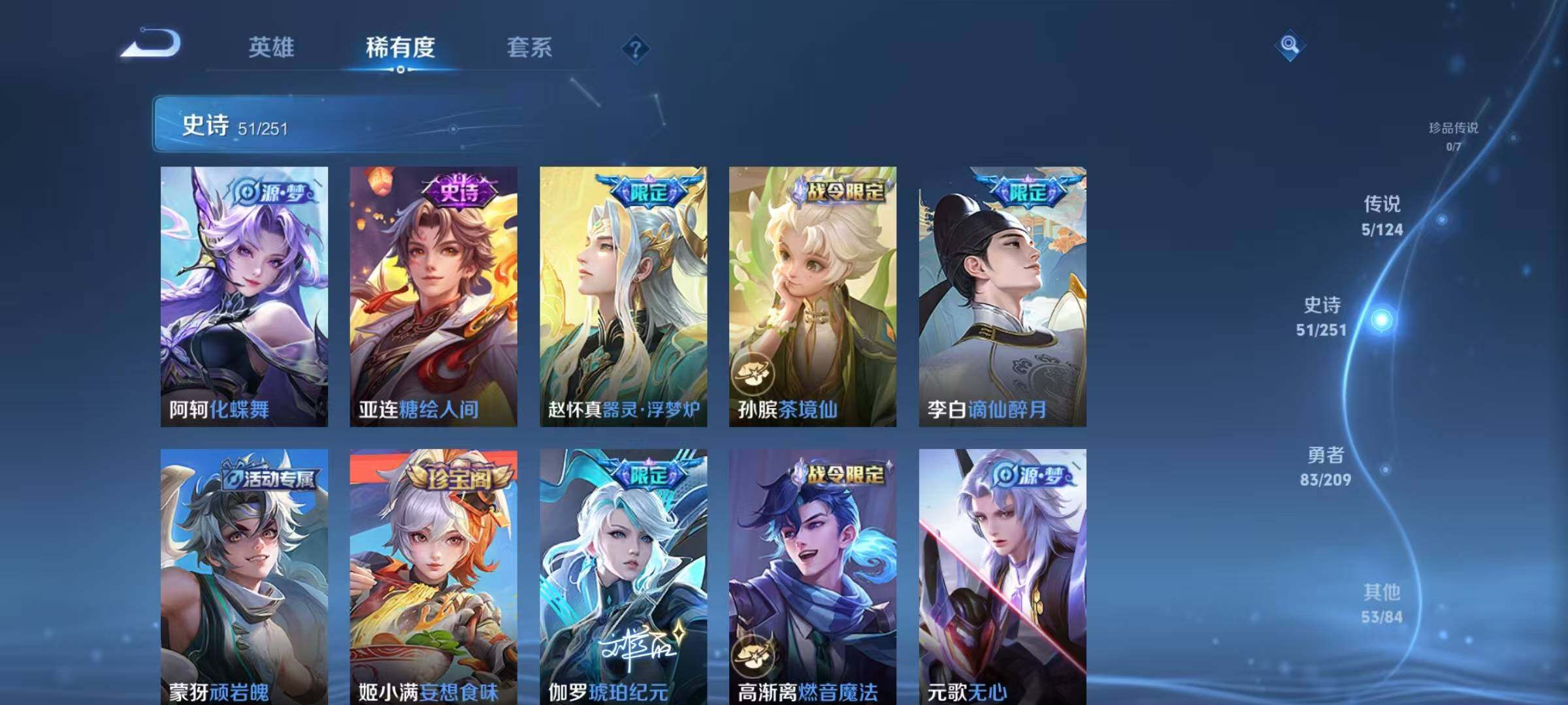 WZJZ3175293王者荣耀账号详情图6 WZJZ3175293王者荣耀账号详情图6