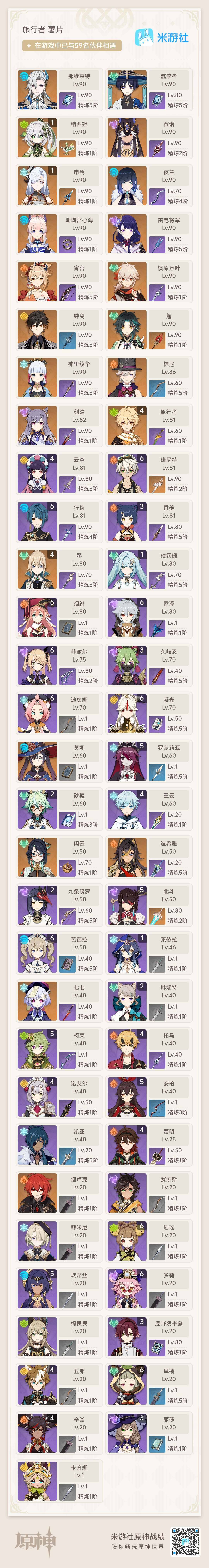 YSEY34005原神账号详情图8 YSEY34005原神账号详情图8