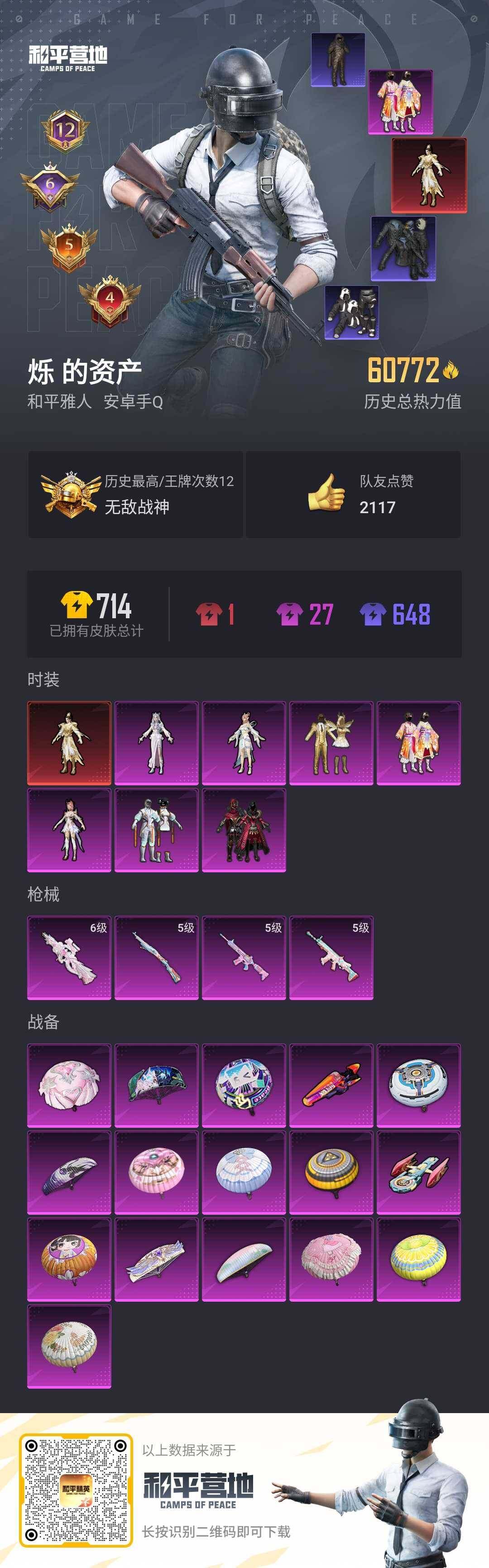 HPLE3269259和平精英账号详情图2 HPLE3269259和平精英账号详情图2