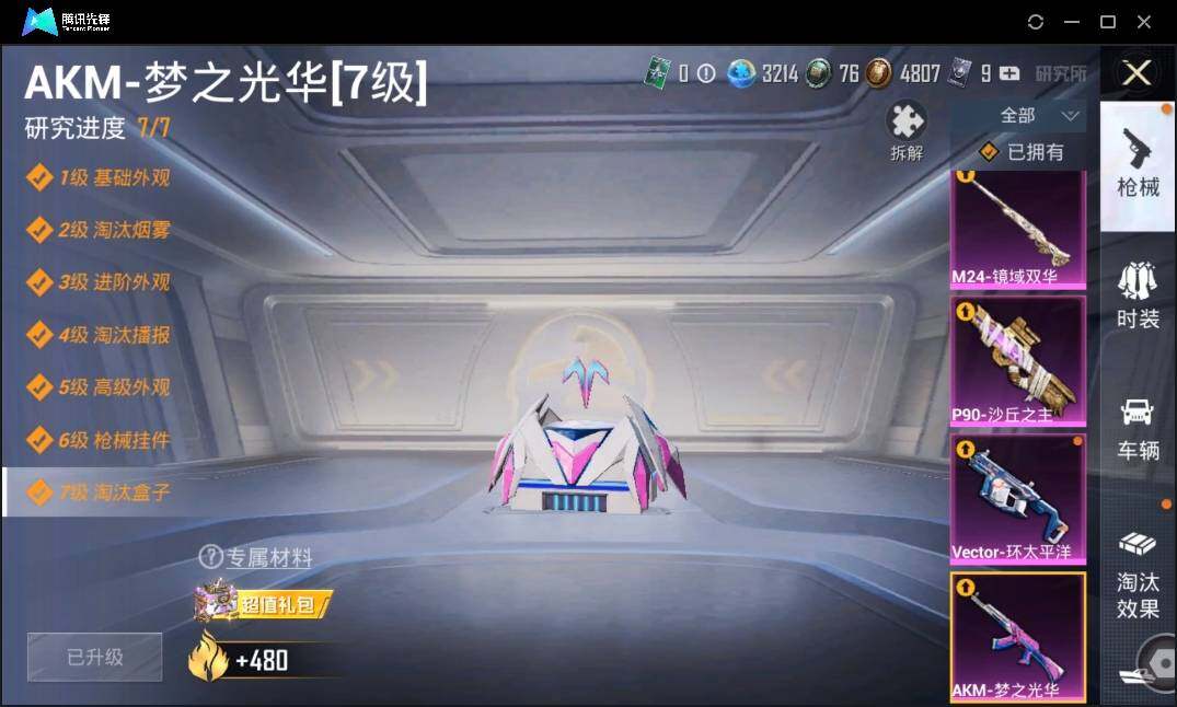 HPLE3269264和平精英账号详情图19 HPLE3269264和平精英账号详情图19