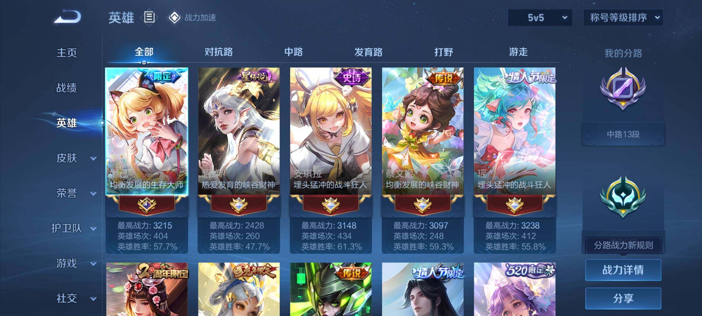 WZYXS3203594王者荣耀账号详情图3
