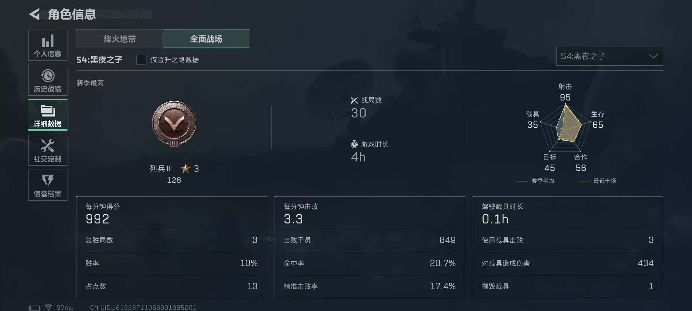 SJZEY36906三角洲行动账号详情图2 SJZEY36906三角洲行动账号详情图2