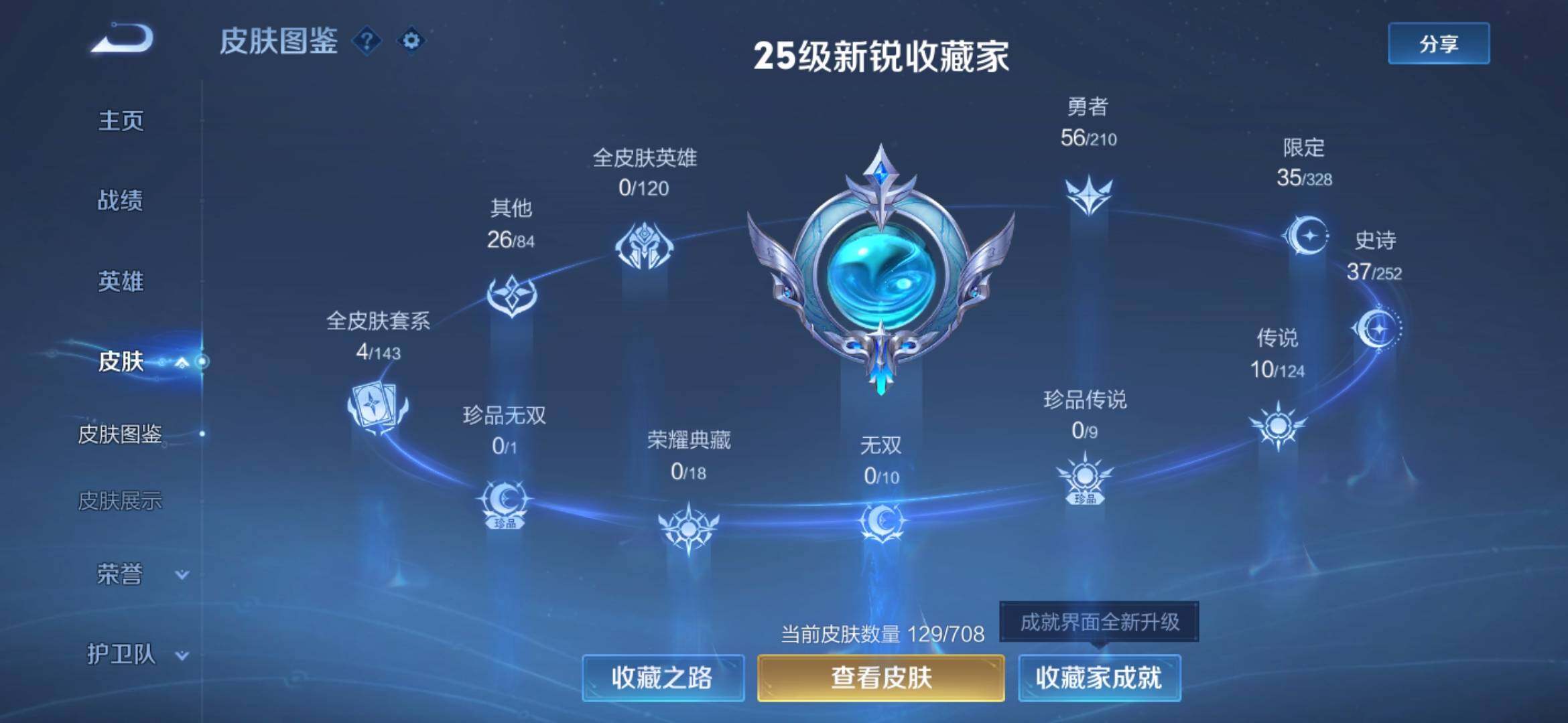 WZXS3173574王者荣耀账号详情图2 WZXS3173574王者荣耀账号详情图2
