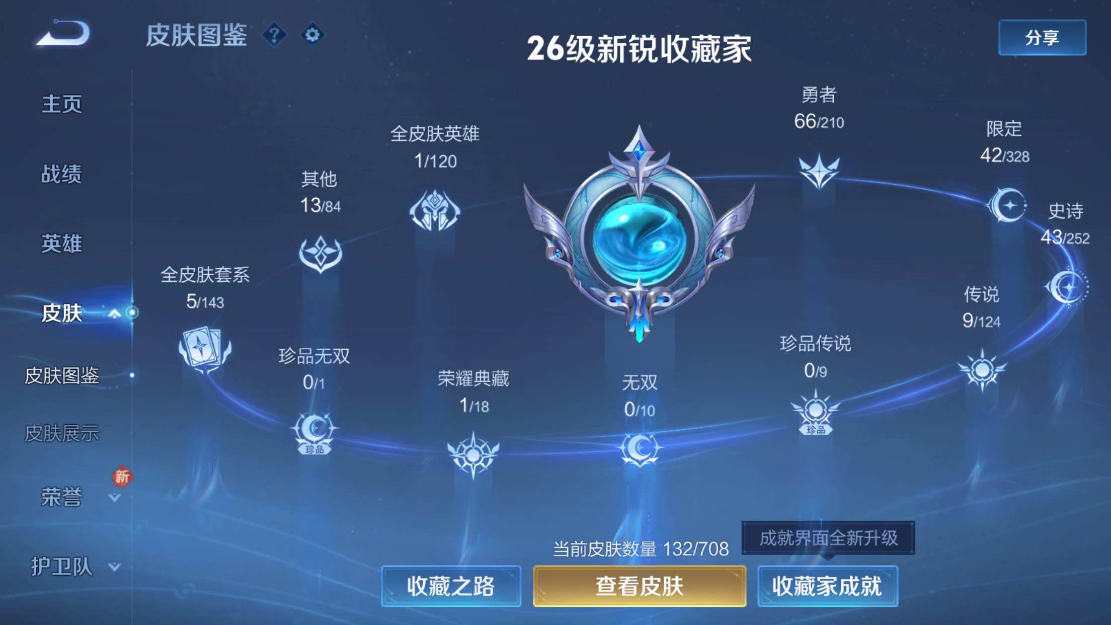 WZXS3172308王者荣耀账号详情图2 WZXS3172308王者荣耀账号详情图2