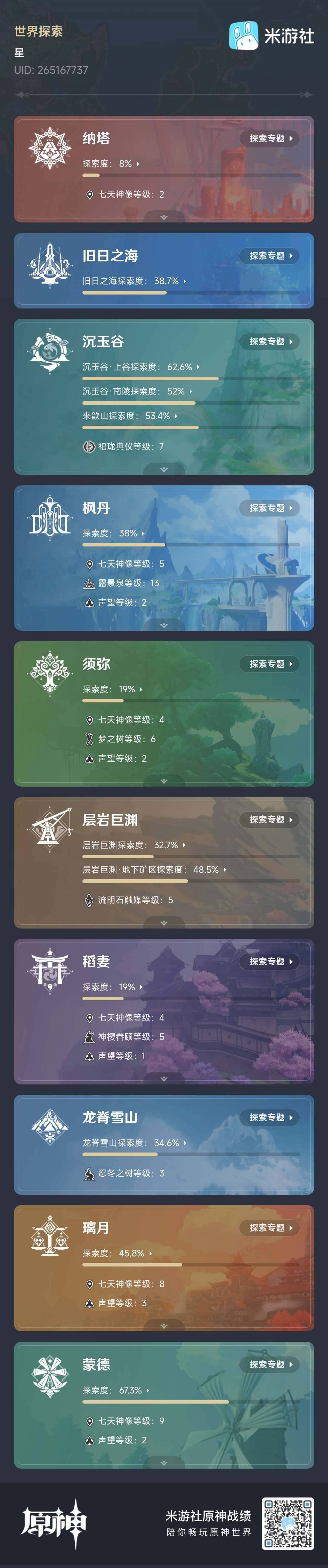 YSEY34095原神账号详情图8 YSEY34095原神账号详情图8