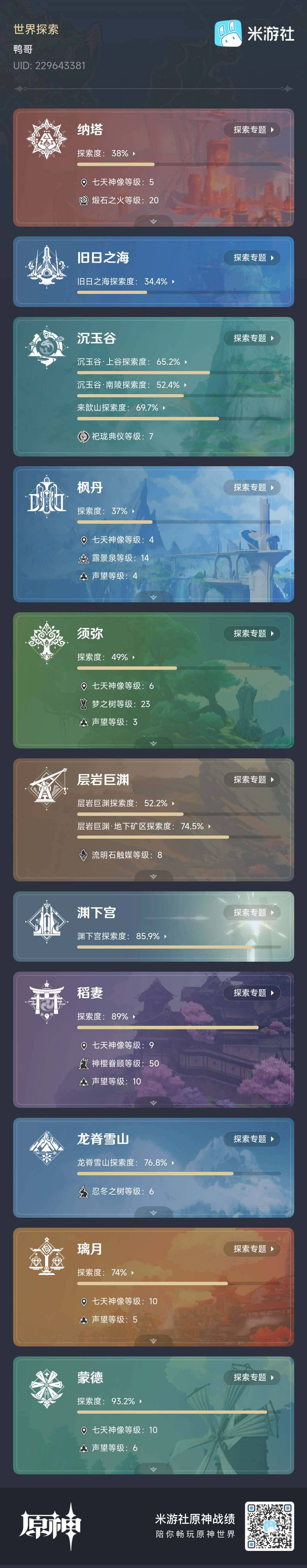 YSEY34118原神账号详情图4 YSEY34118原神账号详情图4