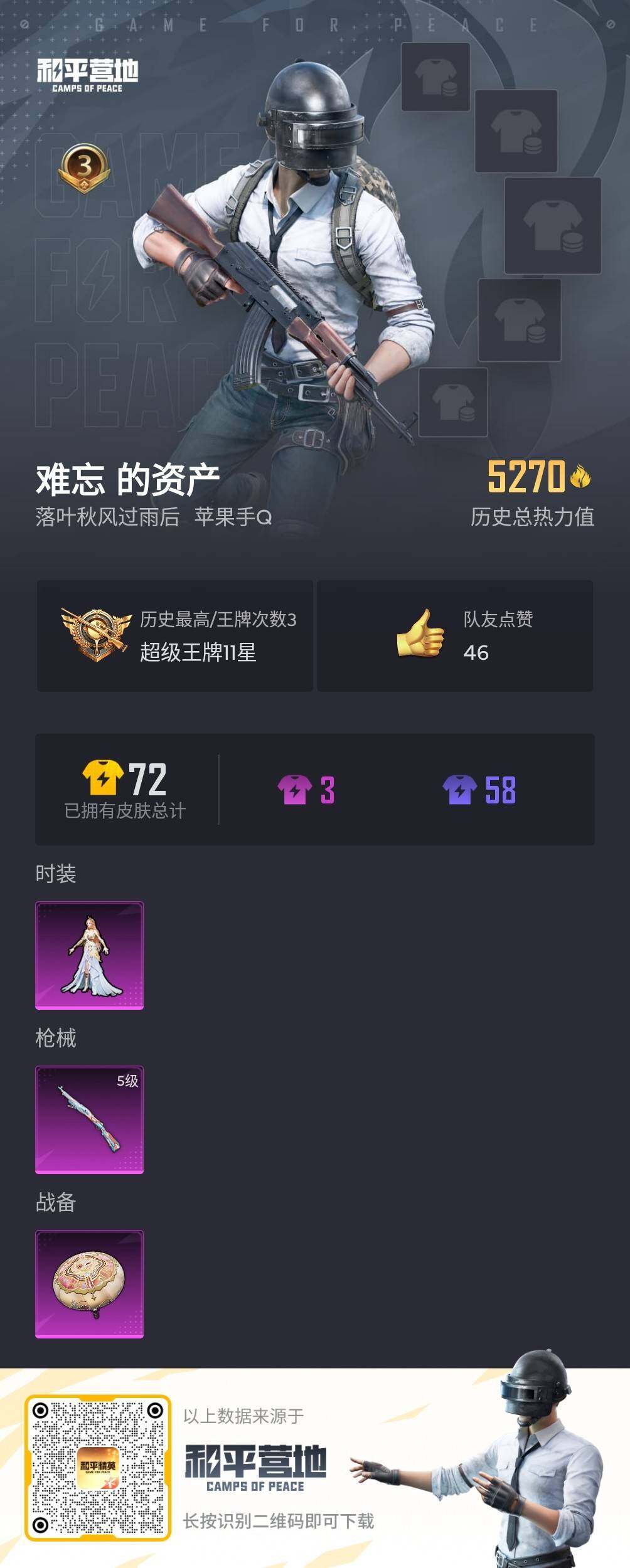 HPJM3272475和平精英账号详情图2 HPJM3272475和平精英账号详情图2