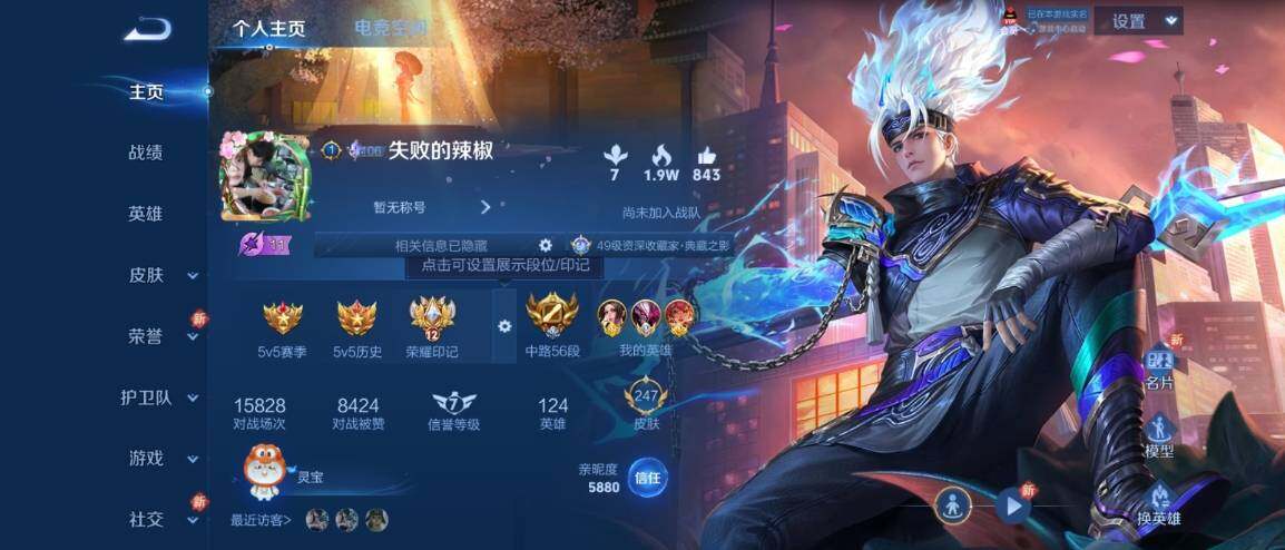 WZ033176284王者荣耀账号详情图6 WZ033176284王者荣耀账号详情图6