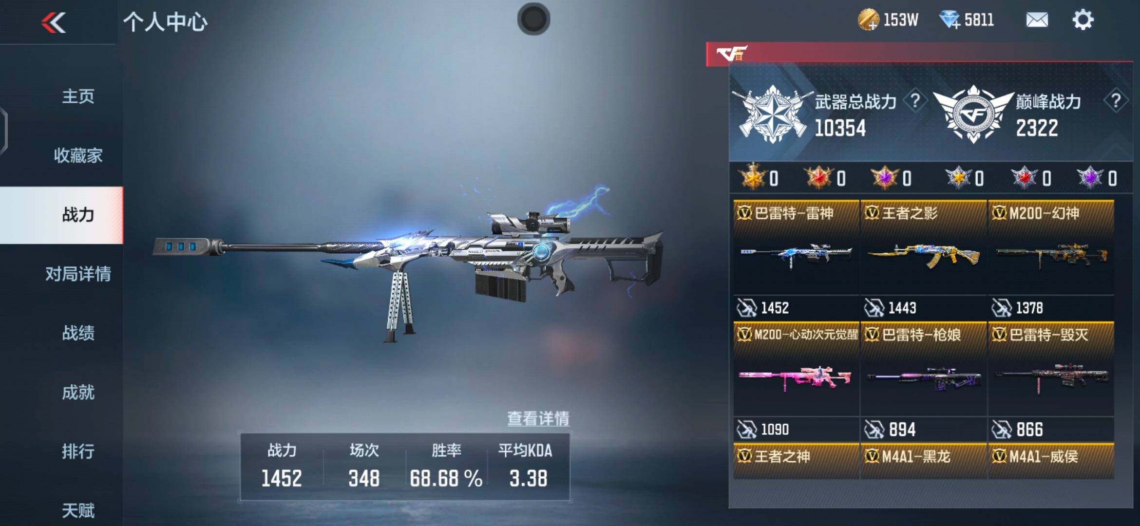 CFMEY336328枪战王者账号详情图10 CFMEY336328枪战王者账号详情图10