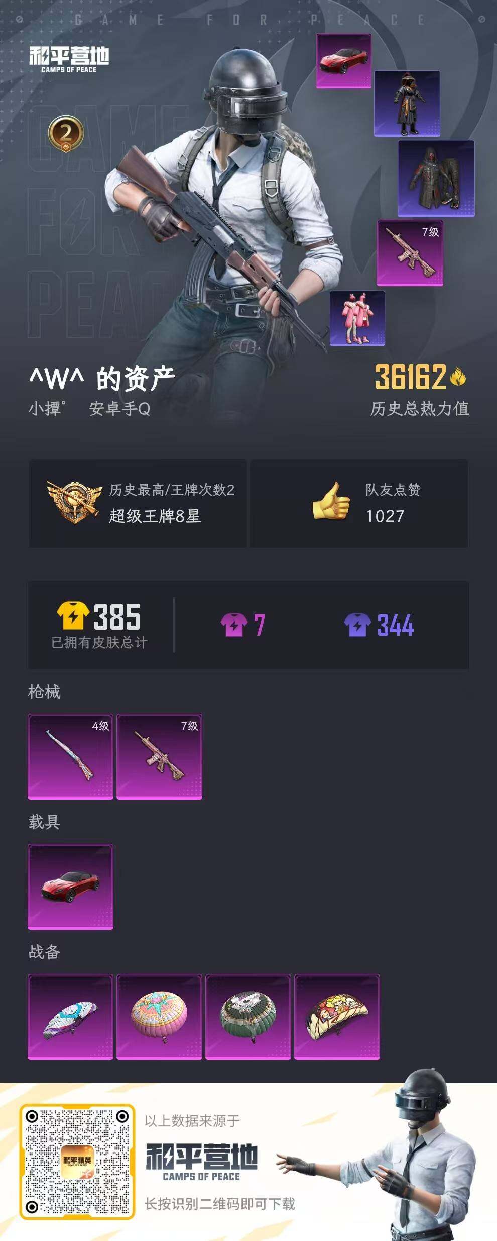HPJZ3275327和平精英账号详情图19 HPJZ3275327和平精英账号详情图19