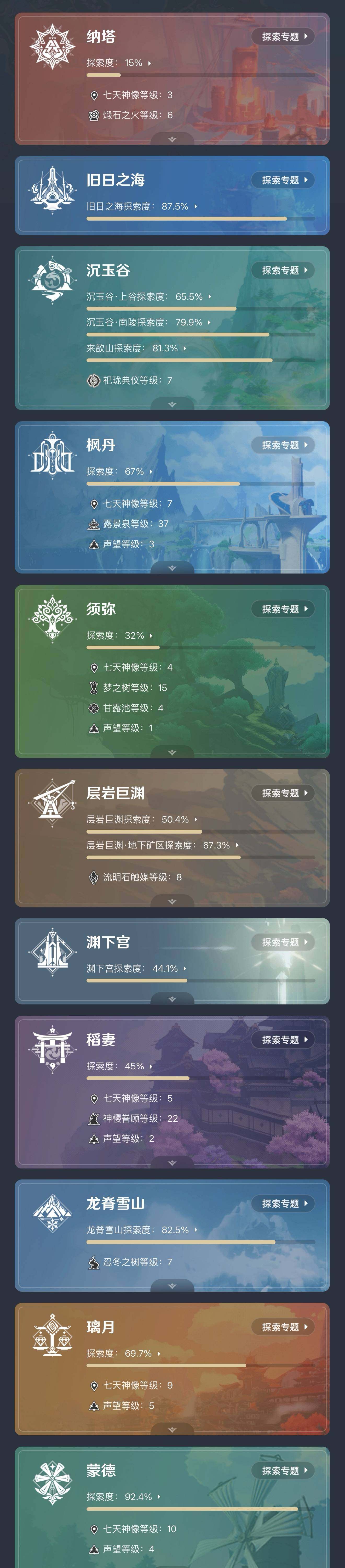 YSEY34269原神账号详情图4 YSEY34269原神账号详情图4