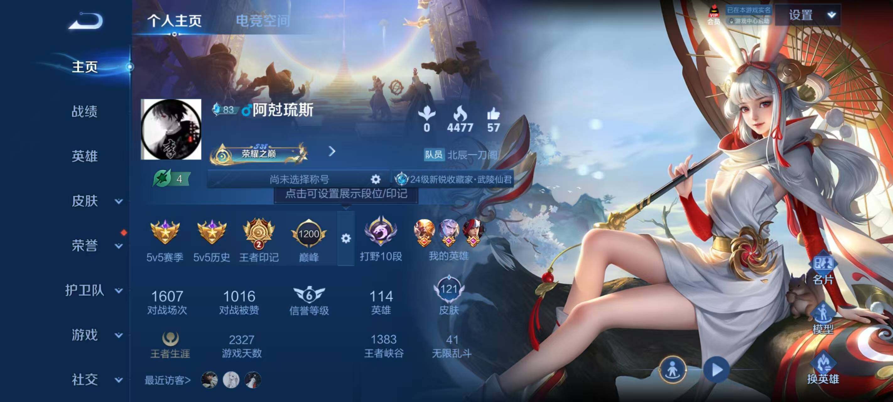 WZ033177893王者荣耀账号详情图5 WZ033177893王者荣耀账号详情图5