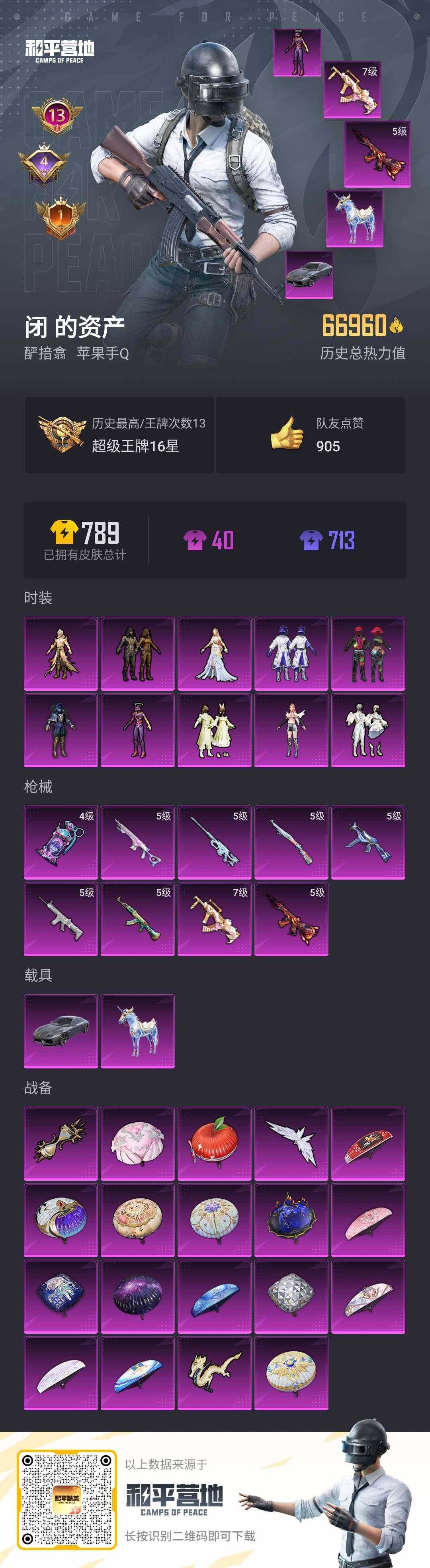HPLX3272281和平精英账号详情图17 HPLX3272281和平精英账号详情图17