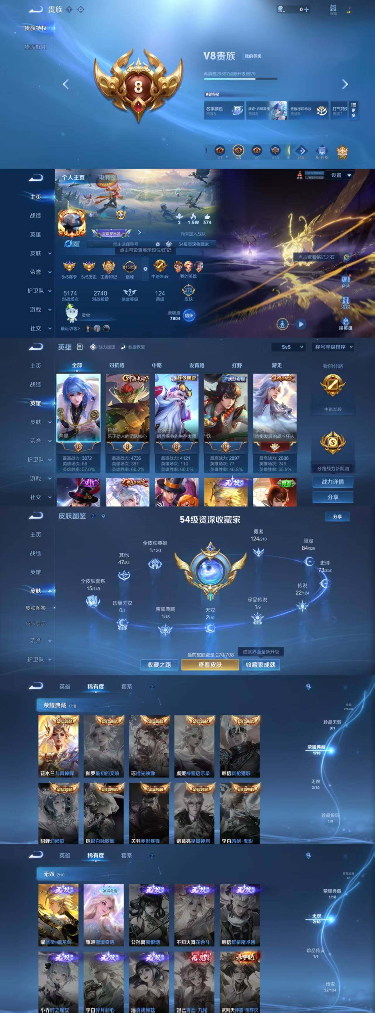 WZYXS3203552王者荣耀账号详情图2