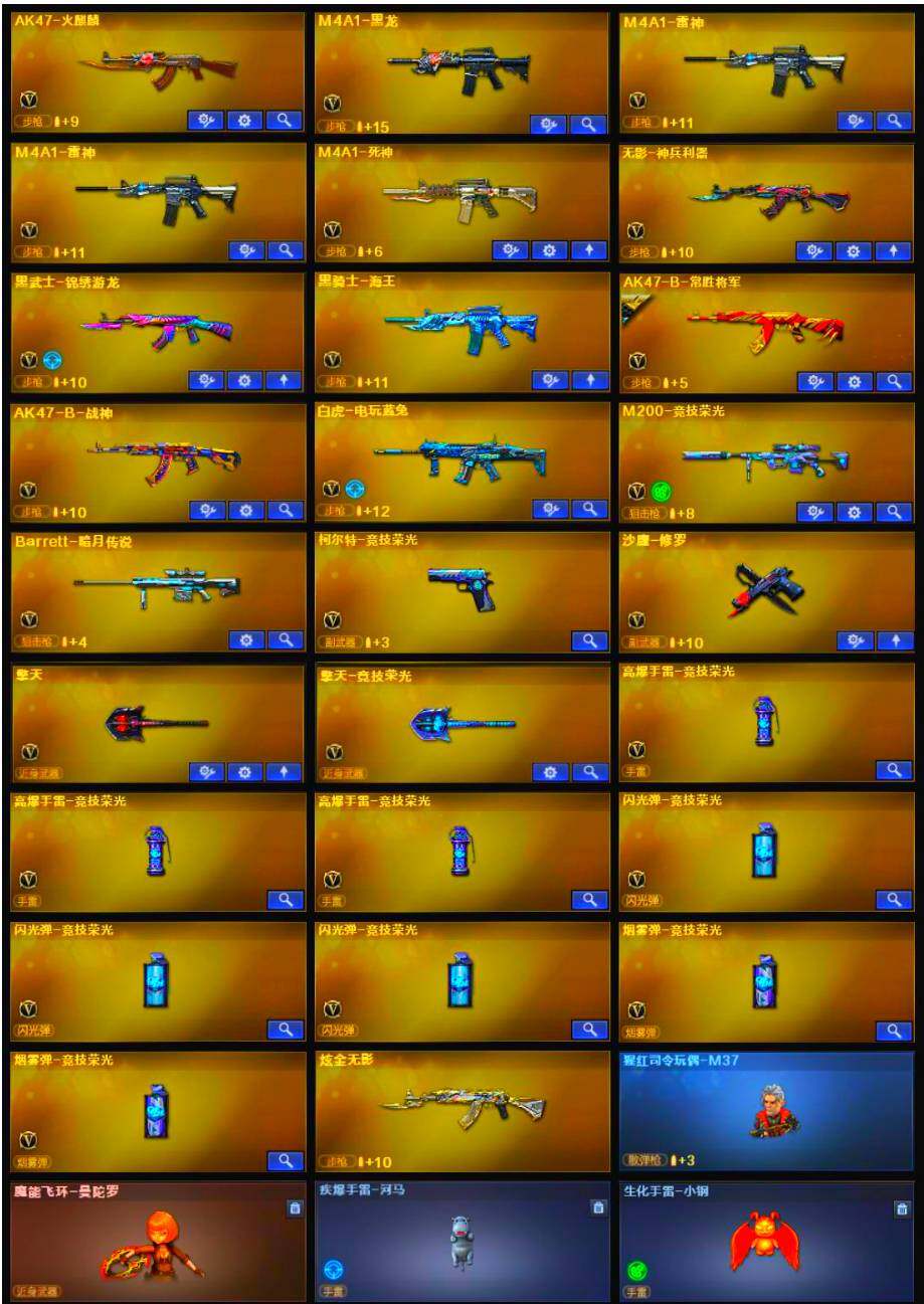 CFSSW317345穿越火线账号详情图4 CFSSW317345穿越火线账号详情图4