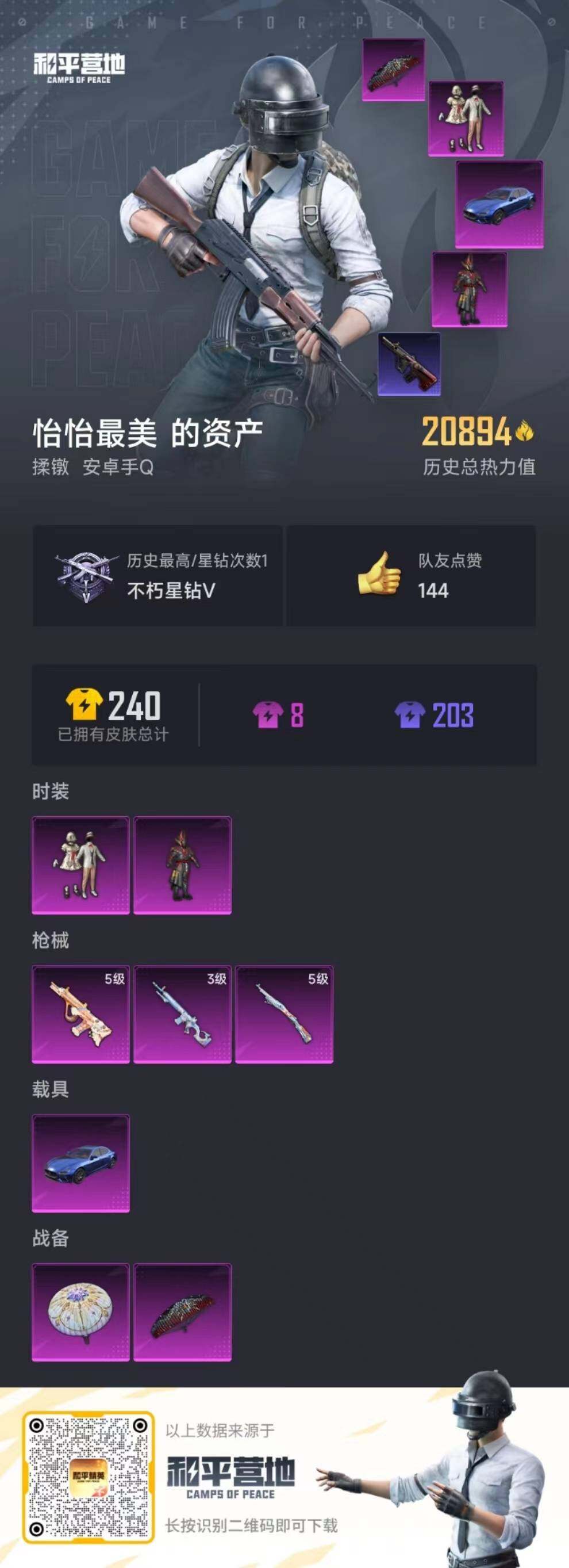 HPYXS3284822和平精英账号详情图20 HPYXS3284822和平精英账号详情图20