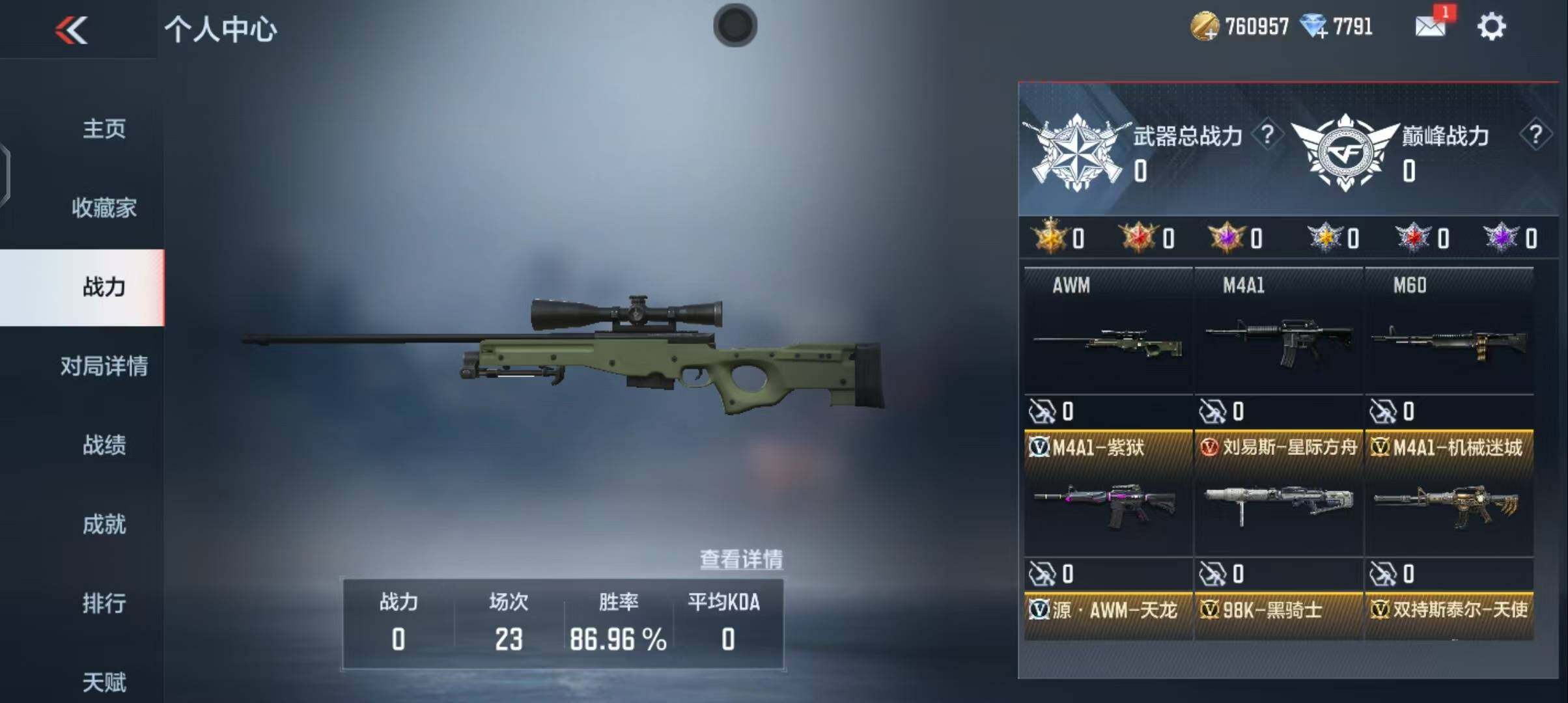 CFMEY337272枪战王者账号详情图5 CFMEY337272枪战王者账号详情图5