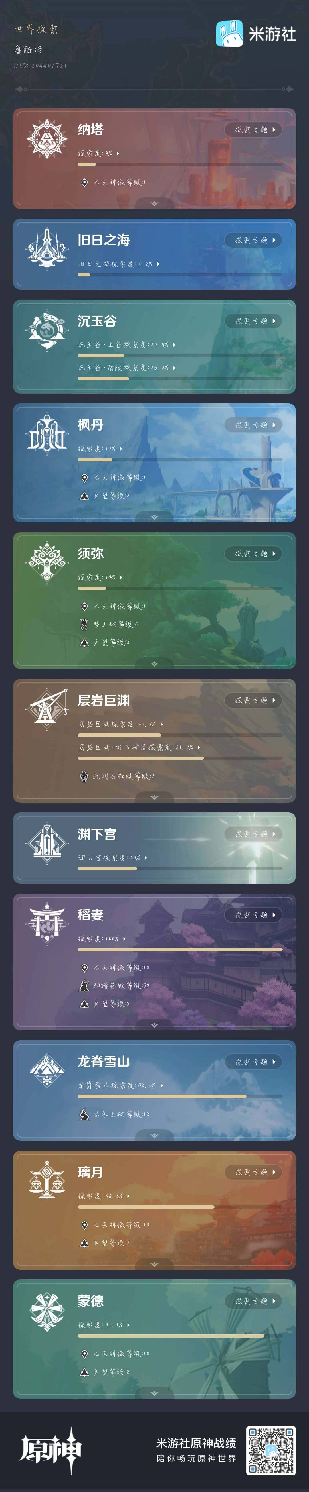 YSEY34471原神账号详情图4 YSEY34471原神账号详情图4