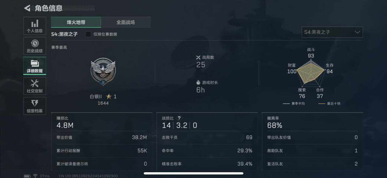 SJZEY38038三角洲行动账号详情图8