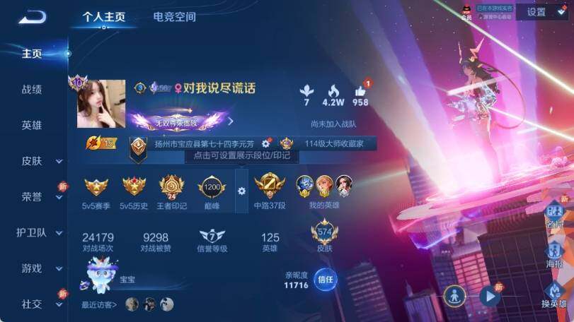 WZ033185281王者荣耀账号详情图12 WZ033185281王者荣耀账号详情图12